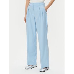 Vero Moda Текстилни панталони Liba 10324626 Светлосиньо Wide Leg