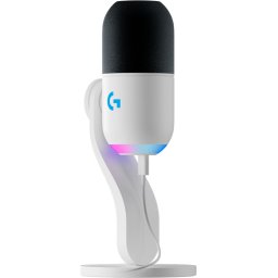 LOGITECH G Yeti GX RGB Gaming Microphone - LIGHTSYNC - OFF WHITE - USB