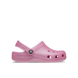 Crocs Чехли Classic Glitter Clog K 206993 Розов
