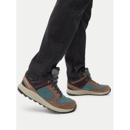 Merrell Туристически oбувки Wildwood Mid Ltr Wp J068031 Зелен