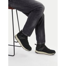 Merrell Туристически oбувки Wildwood Mid Ltr Wp J068027 Черен
