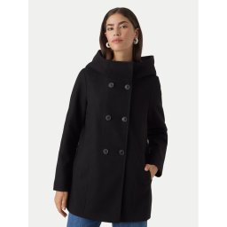 Vero Moda Преходно палто Fortuneshila 10291044 Черен Regular Fit