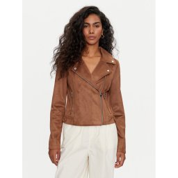 Vero Moda Яке от имитация на кожа Jose 10300938 Кафяв Regular Fit