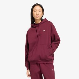 Суитшърт adidas Essentials Oversized Fleece Hoodie Maroon S