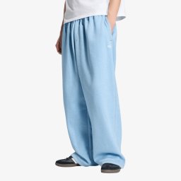 Панталони adidas Trefoil Essentials Melange Baggy Open Hem Pants Light Blue Mel XXL