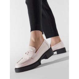 Coach лоуфъри с дебела подметка Leah CB990 Бежов