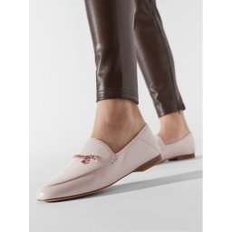 Coach лоуфъри с дебела подметка Hanna Loafer CB989 Бежов