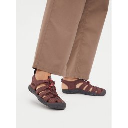 Keen Сандали Clearwater Cnx Lleather 1025088 Бордо