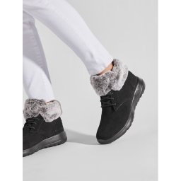 Skechers Зимни обувки On The Go Joy 144042/BKGY Черен