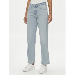 Lee Дънки Rider Classic 112346314 Син Straight Fit