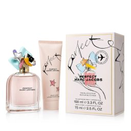 Marc Jacobs Perfect комплект за жени Eau de Parfum 100 ml + Лосион за тяло 75 ml опция Travel Exclusive, нова опаковка