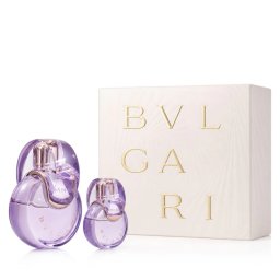 Bvlgari Omnia Amethyste комплект за жени Eau de Toilette 100 ml + Eau de Toilette 15 ml опция Pearl Edition Cover