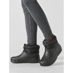 Crocs Боти Classic Neo Puff Shorty Boot W 207311 Черен