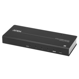 HDMI сплитер ATEN VS184B, от 1x HDMI(ж) към 4x HDMI(ж), до 15м, 4K 2160p@60FPS (3840x2160), 3D поддръжка, 1 устройство