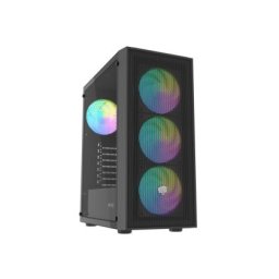 Кутия за компютър Fury PC Case Shobo SH8 ARGB Midi Tower, Window, Black