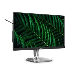 Philips 24B2G5200 – 23.8" FHD, IPS, 100Hz, 4ms, USB hub, 3Wx2, Регулируем - Черен