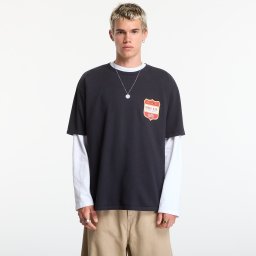 Тениска Rhude Filtaro Crest Tee Vintage Black/ Red/ Yellow XXL
