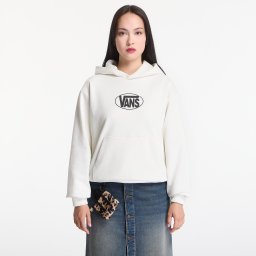 Суитшърт Vans Oval Logo Relaxed Pullover Marshmallow XS