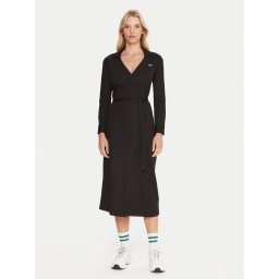 Lacoste Ежедневна рокля EF6022 Черен Slim Fit