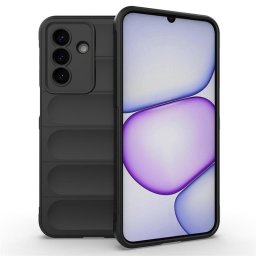 Подсилен силиконов гръб на ленти за Samsung Galaxy A27 5G - черен