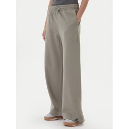 adidas Долнище анцуг ALL SZN Fleece JY5014 Бежов Wide Leg
