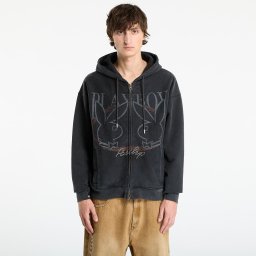 Суитшърт Playboy x FTSHP Zip-Up Hoodie UNISEX Black XXL