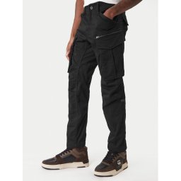 G-Star Raw Текстилни панталони Rovic D02190-5126-6484 Черен Tapered Fit