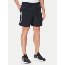 Under Armour Спортни шорти Ua Woven Wdmk Shorts 1383356-001 Черен Loose Fit