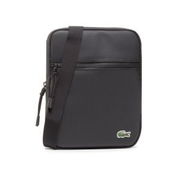 Lacoste Мъжка чантичка M Flat Crossover NH3308LV Черен