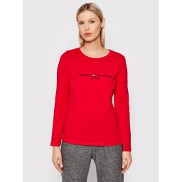 Tommy Hilfiger Блуза WW0WW30720 Червен Regular Fit