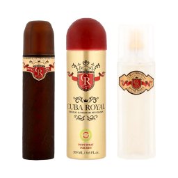 Cuba Royal комплект за мъже Eau de Toilette 100 ml + Афтършейв 100 ml + Дезодорант 200 ml
