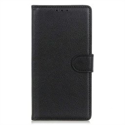 Кожен калъф тип портмоне за Xiaomi 17T Pro - черен