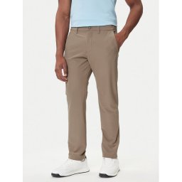 BOSS Текстилни панталони T_Commuter 50534303 Зелен Slim Fit