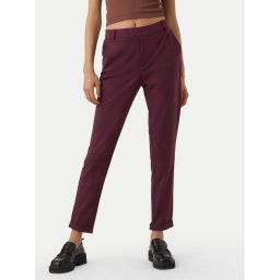 Vero Moda Чино панталони Maya 10225280 Виолетов Regular Fit