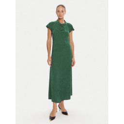 Bruuns Bazaar Коктейлна рокля Bacopa Zimone BBW4576 Зелен Slim Fit