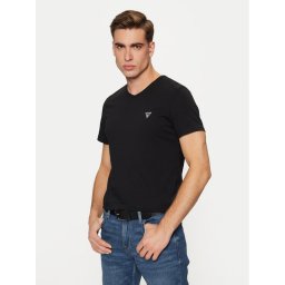 Guess Тишърт M2YI32 J1314 Тъмносин Slim Fit