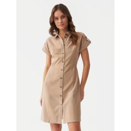 Tatuum Лятна рокля Fila T2405.197 Бежов Regular Fit