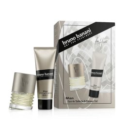 Bruno Banani Man комплект за мъже Eau de Toilette 30 ml + Душ гел 50 ml опция Silver Structure