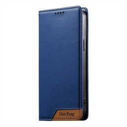 Калъф тип портмоне марка DIERFENG за Honor 600 - тъмно син