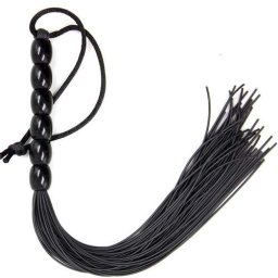 Мини камшик - аксесоар "SEVERAL FLOGGER BLACK" 26 см