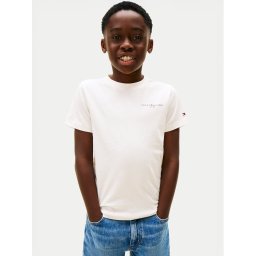 Tommy Hilfiger Тишърт Mini Corp KS0KS00661 Екрю Regular Fit