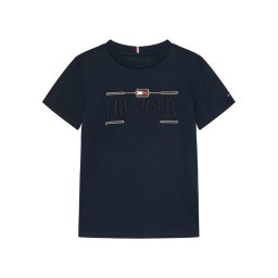 Tommy Hilfiger Тишърт Icons KB0KB10360 Тъмносин Regular Fit