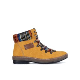 Rieker Зимни обувки Z6743-68 Жълт