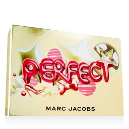 Marc Jacobs Perfect комплект за жени Eau de Parfum 100 ml + Парфюмна вода миниатюра 10 ml + Лосион з опция Gold & Pink Cover