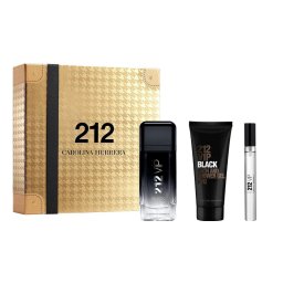 Carolina Herrera 212 Vip Black Gift Set - EDP 100 ml + Shower Gel 100 ml + EDP 10 ml за мъже