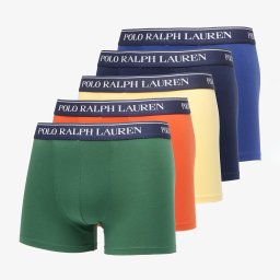 Боксерки Ralph Lauren Classic Trunk-5 Pack-Trunk Multicolor S