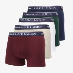 Боксерки Ralph Lauren Classic Trunk-5 Pack-Trunk Multicolor S
