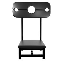 BDSM Стол с пранги за врата и ръцете "BLACK BOXER BDSM" 50 х 60 х 100 см