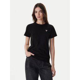 Guess Jeans Тишърт W4YI10 J1314 Черен Regular Fit