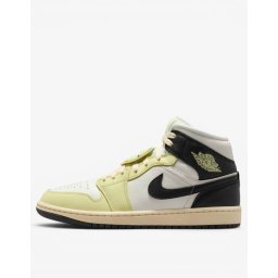 NIKE Air Jordan 1 Mid SE White/Yellow